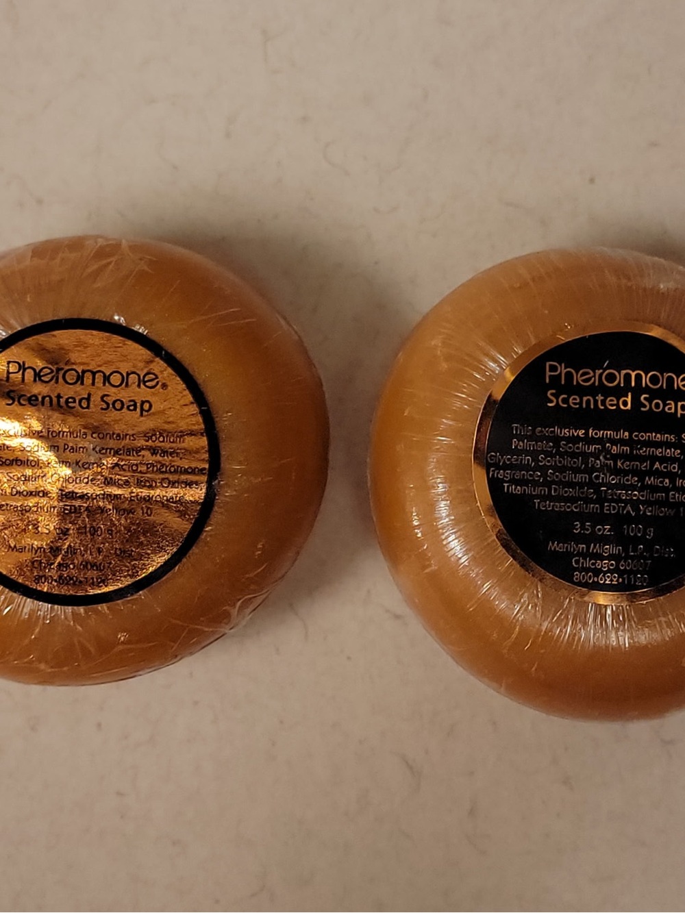 Set of Two - Pheromone Scented Round Hand Soap — Elegant and Luxurious